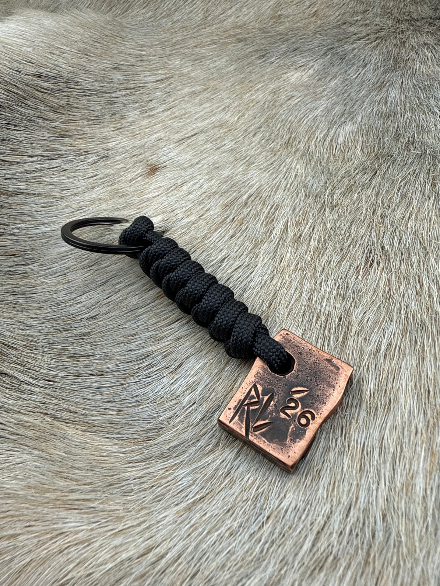 Keychain: Copper Skull