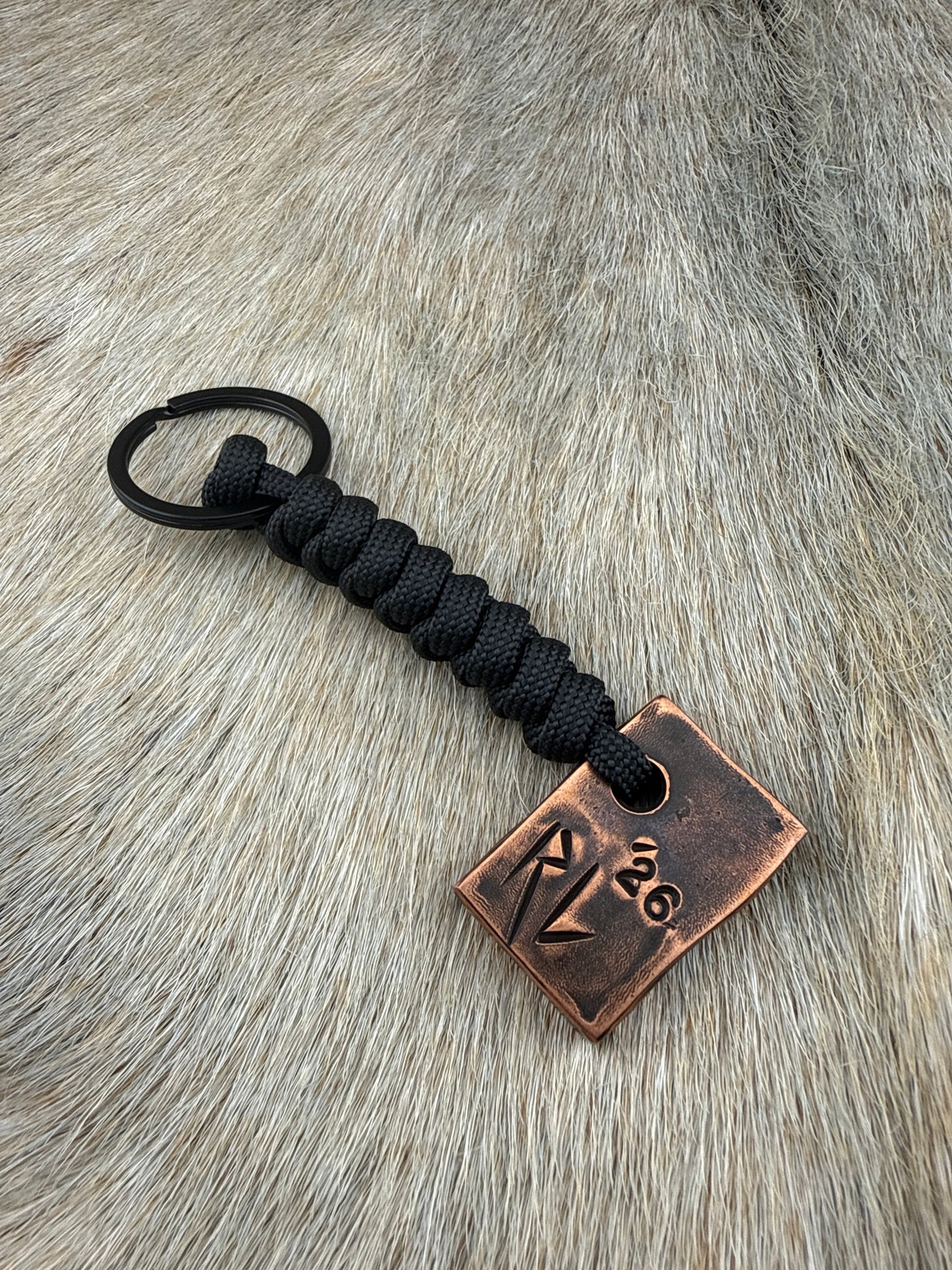 Keychain: Copper Skull