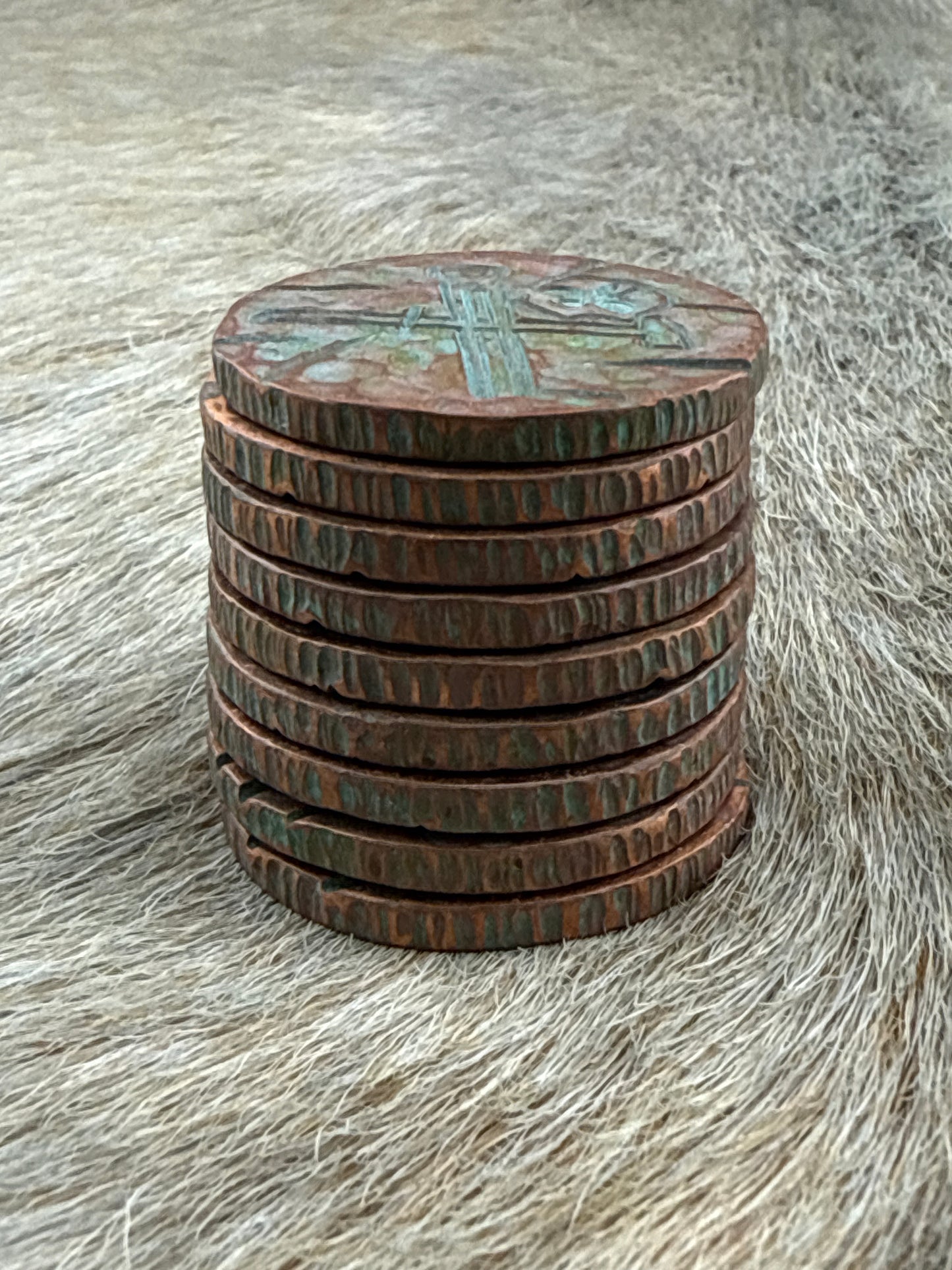RustCoin: Green RL logo
