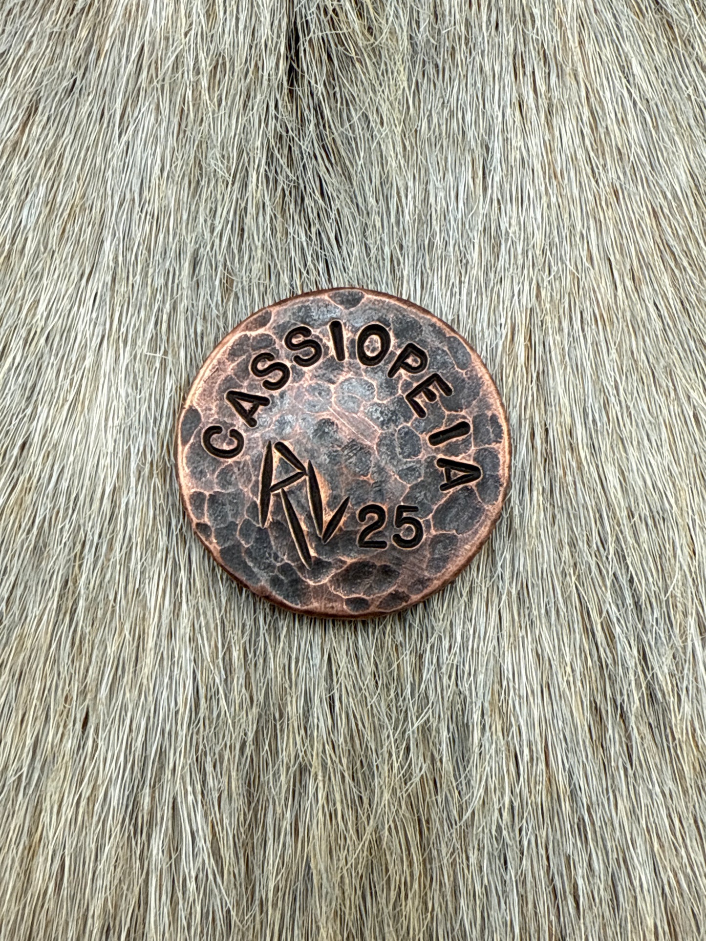 Constellation Coin: Cassiopeia