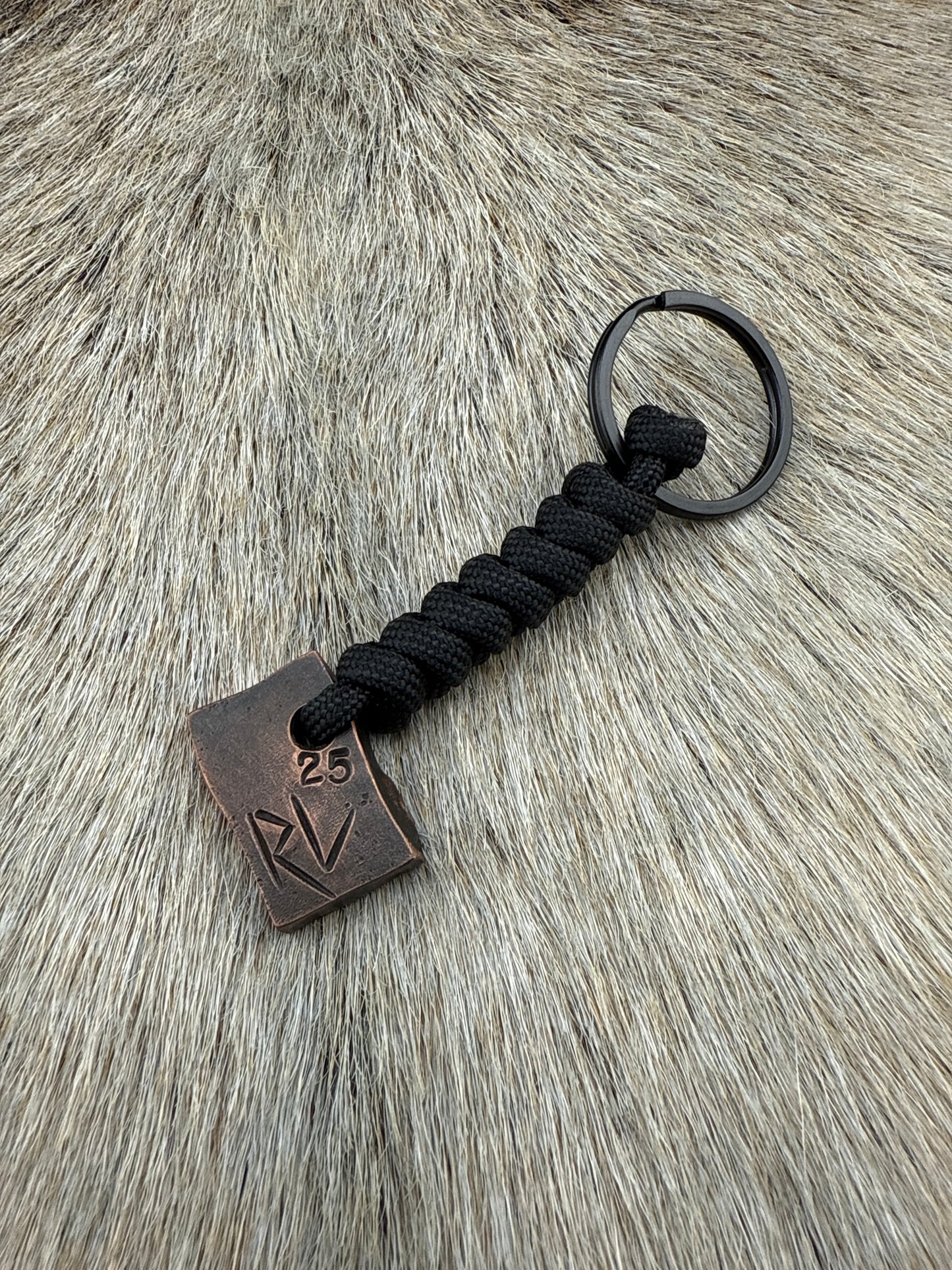 Keychain: Copper Skull