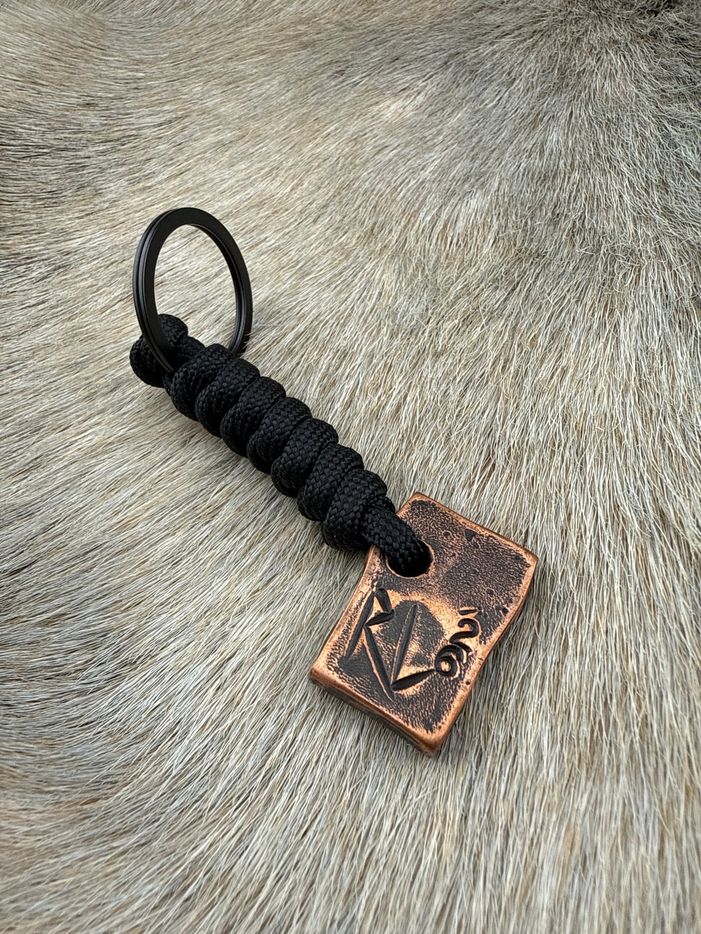 Keychain: Copper Skull
