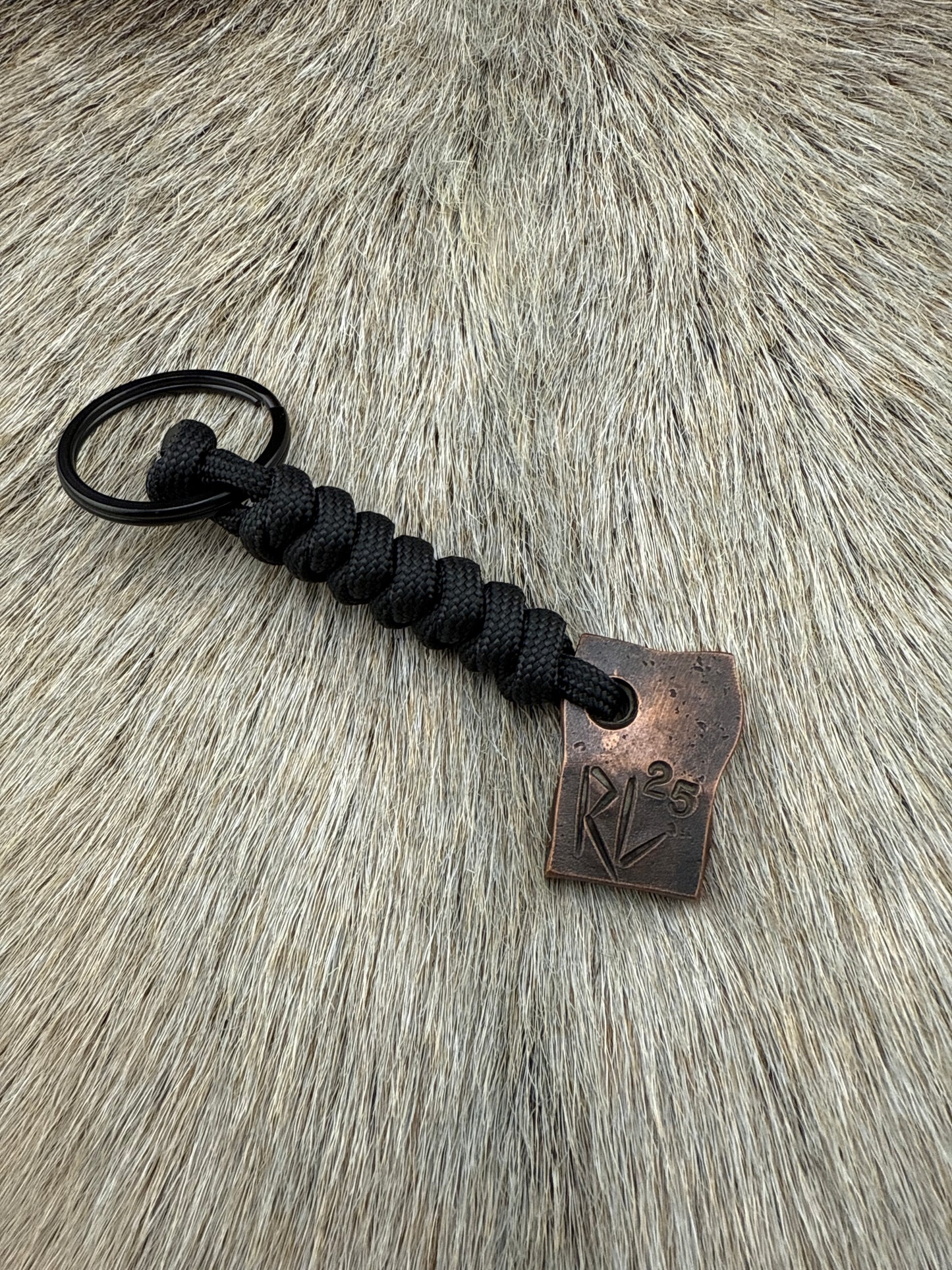Keychain: Copper Skull