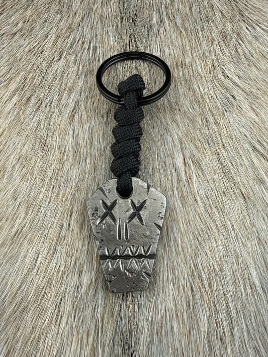 Keychain: Skull Coffin