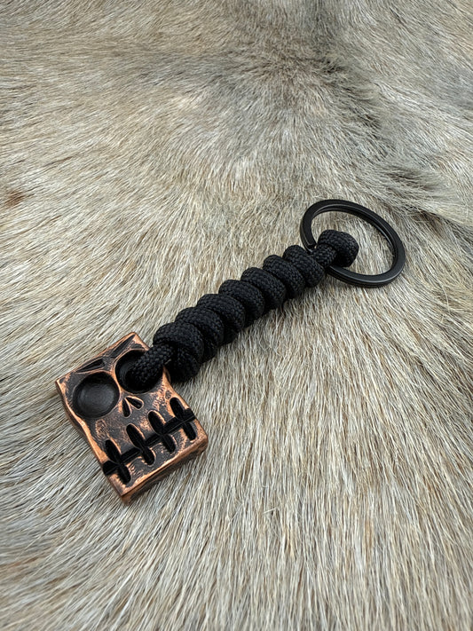 Keychain: Copper Skull