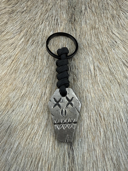 Keychain: Skull Coffin