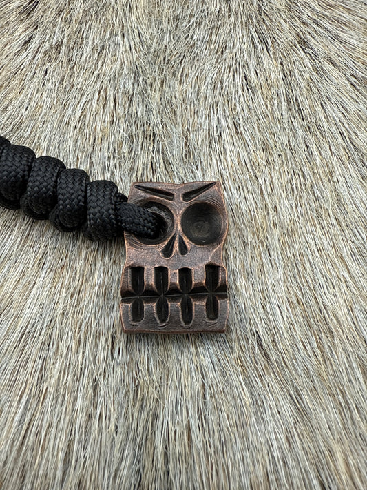 Keychain: Copper Skull