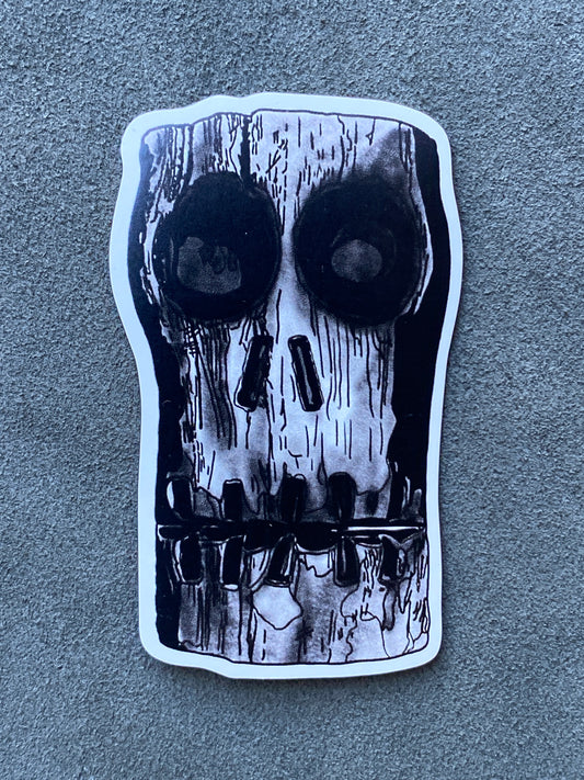 Wrought Skull Magnet