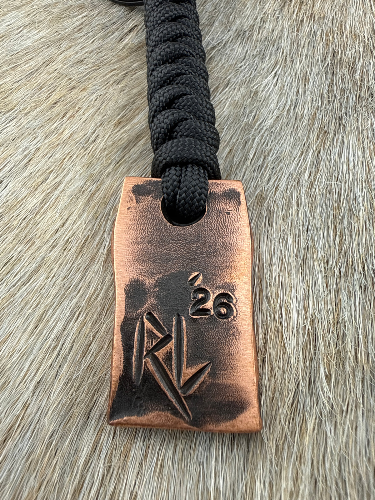 Keychain: Copper Skull