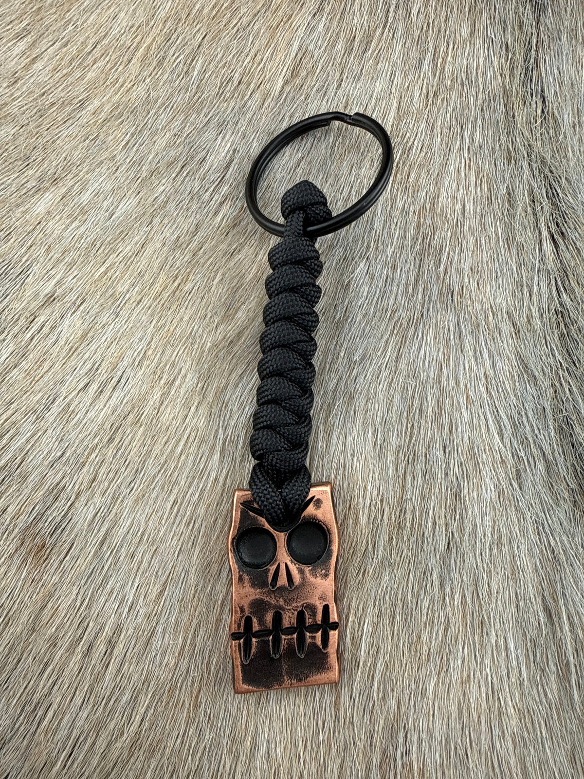 Keychain: Copper Skull